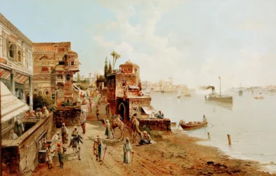 En el puerto de Estambul