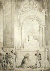 Monumento funerario de la Emperatriz Josefina (1763-1814) en la Iglesia de San Pedro y San Pablo, Rueil-Malmaison