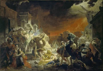 El último día de Pompeya, 1833