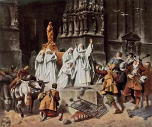 La abadesa de Frauenchiemsee protege su monasterio