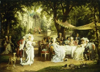 La fiesta en el jardín