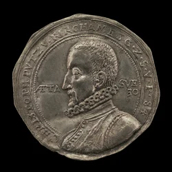 Christoph Putz von Kirchameg, Maestro de la Casa de la Moneda en Praga 1590, 1584