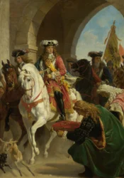 Entrada de Carlos III. en Madrid 1710