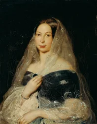 retrato de una dama