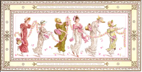 Tarjeta de felicitación victoriana de un niño con una bufanda amarilla alrededor del cuello, c.1880