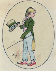 Ilustración para el Día de San Valentín, 1914