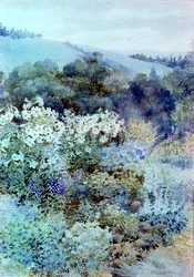 En un jardín sudafricano, c.1900-10
