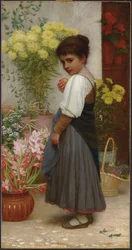 El comerciante de flores