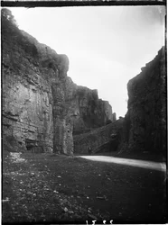 Garganta de Cheddar, Cliff Road, Cheddar, Sedgemoor, Somerset, 22/05/1907
