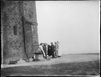 Torre Leith Hill, Leith Hill, Wotton, Mole Valley, Surrey, 25/05/1912 (foto b/n)
