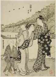 Estanque Shinobazu, de la serie "Ocho vistas de Edo (Koto hakkei)"