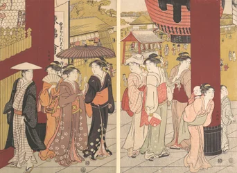 Escena de calle, ca. 1789