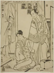 Décimo acto: La casa Amakawaya de la obra Chushingura (Treausry of the Forty-seven Loyal Retainers)