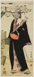 Actor Ichikawa Komazô II como Sukeroku