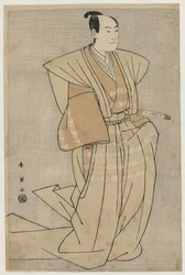 Sawamura Sojuro III como Enya Hangan en Kanadehon Chushingura