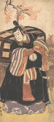 El actor Tercer Sawamura Sojuro como un hombre de alta posición, ca. 1791