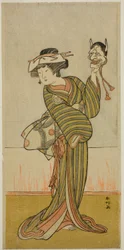 Yamashita Kinsaku II en un papel no identificado