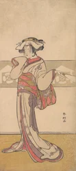 Segawa Kikunojo III en el papel de Oiso no Tora, ca. 1790