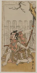 Ichimura Uzaemon IX como Umeomaru