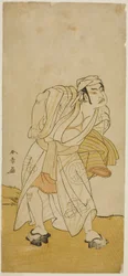 El actor Nakamura Sukegoro II en un papel no identificado