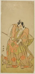 El actor Nakamura Sukegoro II en un papel no identificado