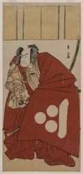 Nakamura Nakazo I como Watanabe no Tsuna, 1781