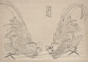 Álbum de bocetos de Katsushika Hokusai y sus discípulos, siglo XIX