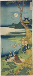 Ariwara no Narihira, de la serie Un verdadero espejo de poemas chinos y japoneses