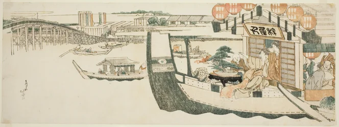 Fiestas en Barco en el Río Sumida