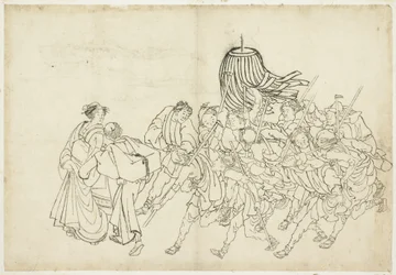 Bomberos Marchando a su Festival, 1615-1868