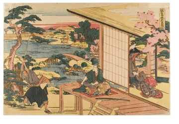 Kanadehon Chushingura (El tesoro de los retenedores leales), Acto 2