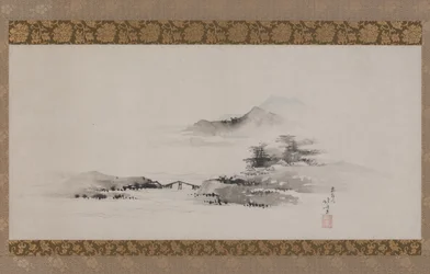 Paisaje, período Edo, c.1801-02