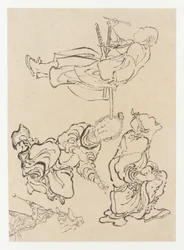 Figuras diversas, finales del siglo XVIII-principios del siglo XIX
