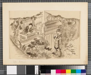 Escenas de la guerra entre Japón y Corea, finales del siglo XVIII-primera mitad del siglo XIX (tinta y aguada sobre papel)
