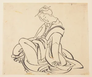 Mujer sentada