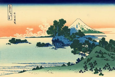Playa de Shichiri en la provincia de Sagami