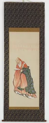 Seis inmortales de la poesía: Sojo Henjo, período Edo, ca. 1806-1808