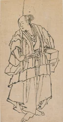 Figura de pie de un hombre, finales del siglo XVIII-principios del siglo XIX