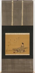 El divino poeta Kakinomoto no Hitomaro