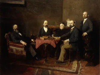 Retrato de una familia vienesa