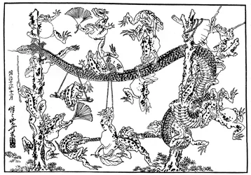 La serpiente y la rana, 1898