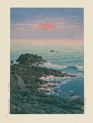 Mañana en el cabo Inubō