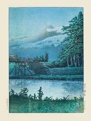 Tago No Ura Hashi (Puente de Tagonoura) (1930)