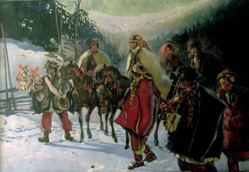 Boda Hucul, 1909