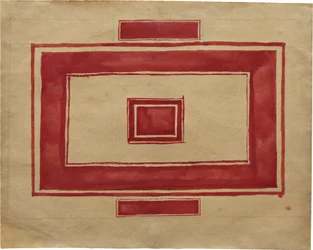 Plano del techo para el Teatro Rojo, Leningrado