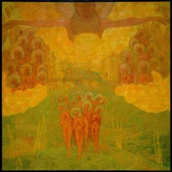 El triunfo del cielo (boceto para un fresco)