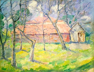 Paisaje cerca de Kiev, 1930