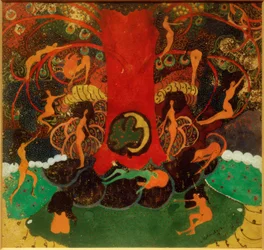 Árbol de la vida y dríades