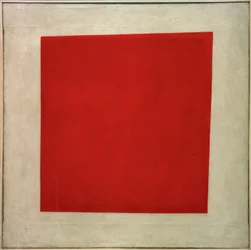 Cuadrado rojo, 1915
