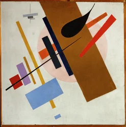 Suprematismo (óleo sobre lienzo)